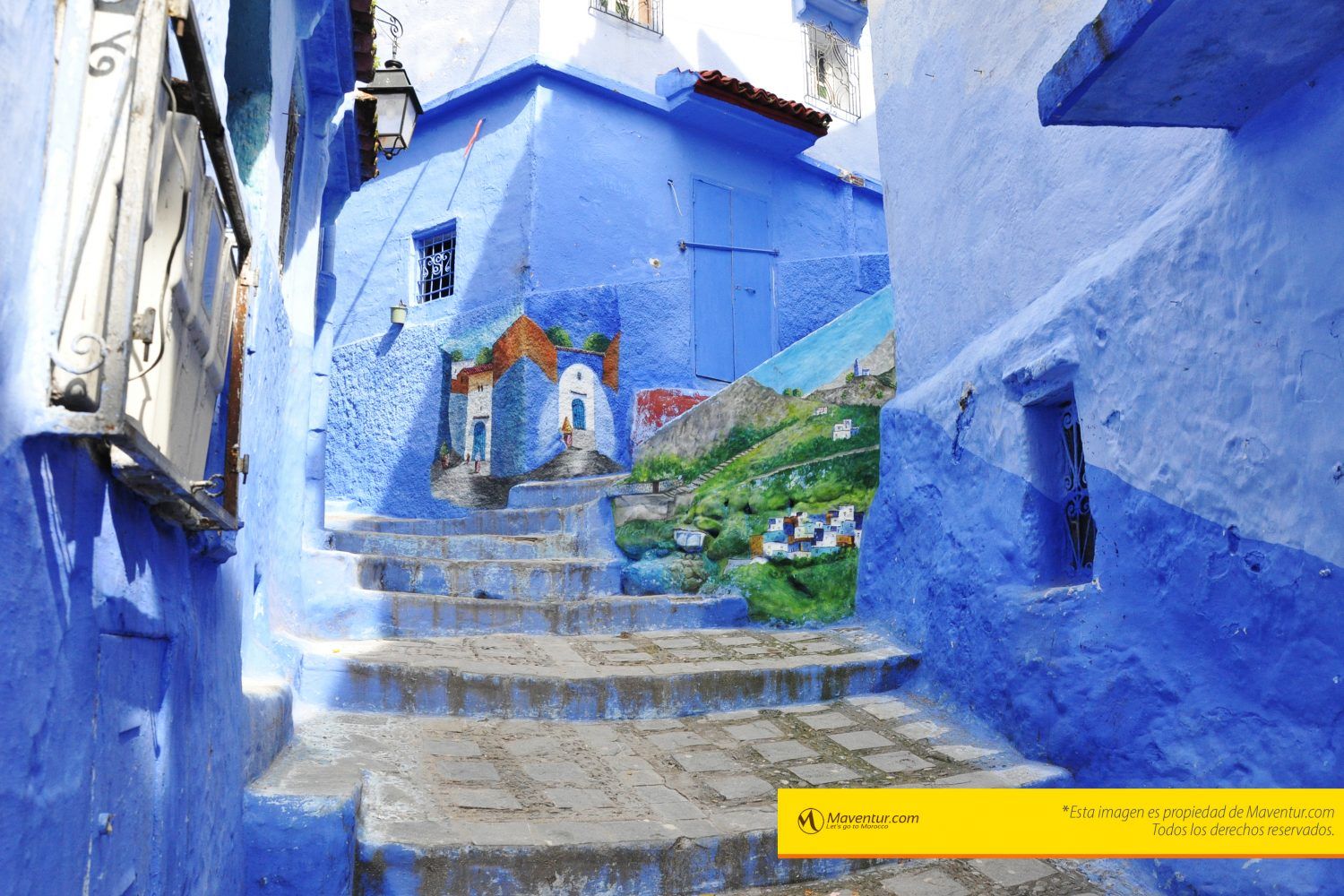 tour por las calles de chefchaouen