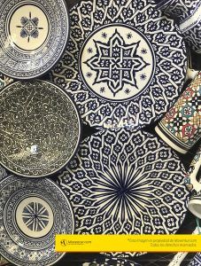 decoracion platos de ceramica en fez maventur