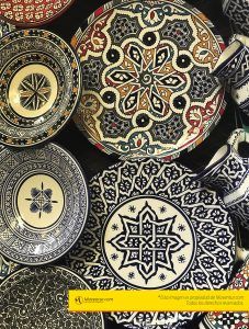 platos de ceramica comprar en fez maventur