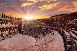 teatro-aspendos-atardecer