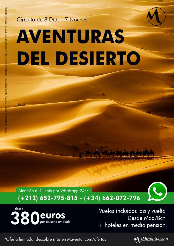 Aventuras del desierto 8 dias Maventur Travel