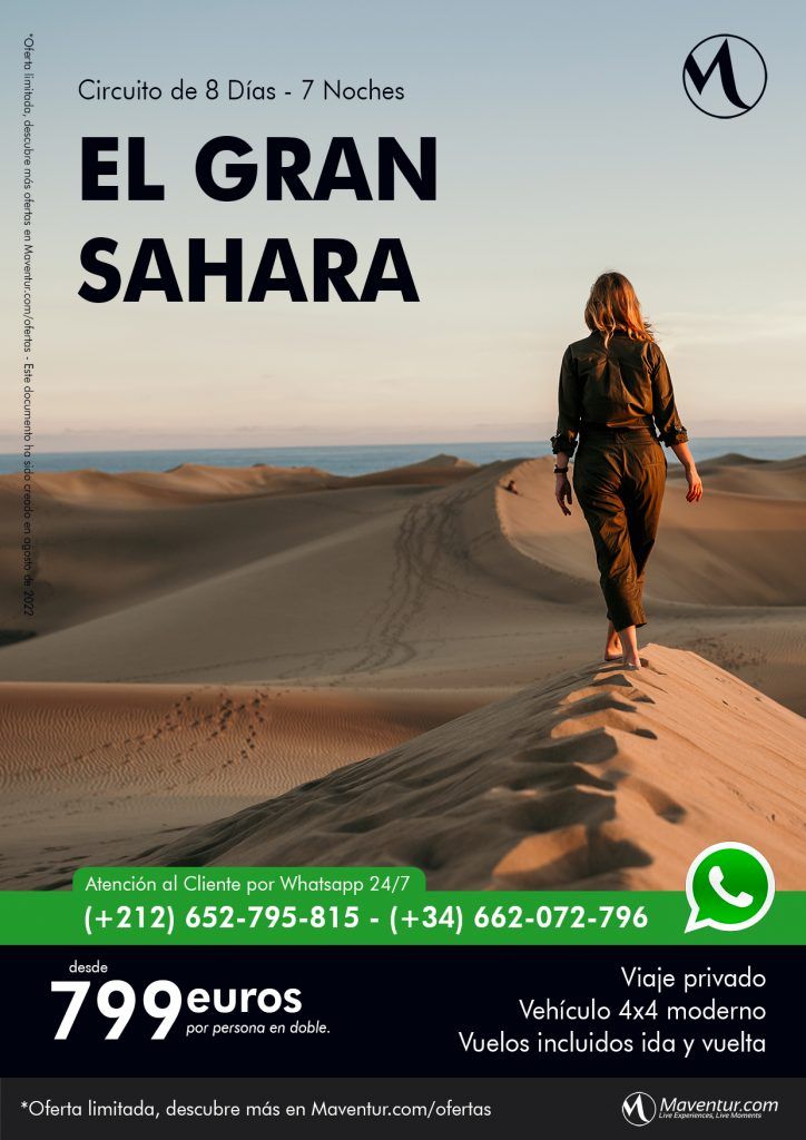 El Gran Sahara 8 dias Maventur Travel