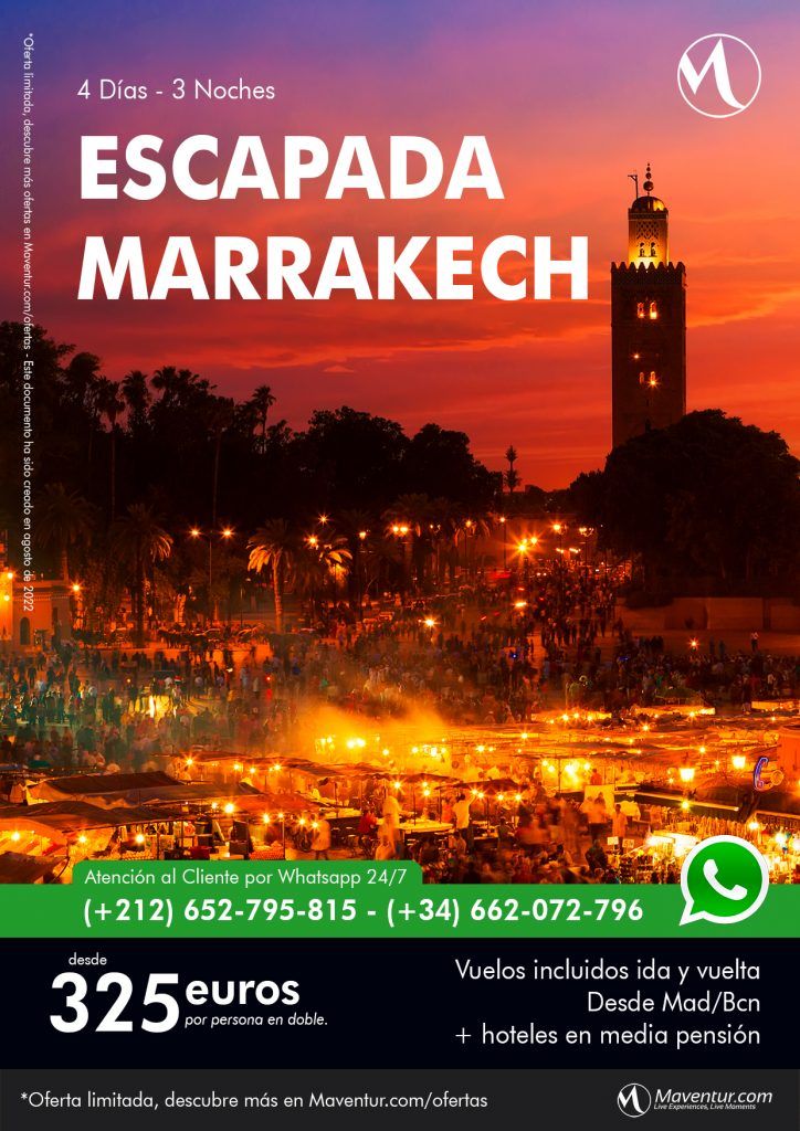 Escapada Marrakech Maventur Travel