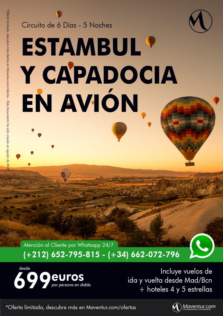 Estambul y Capadocia en Avion 6 dias Maventur Travel