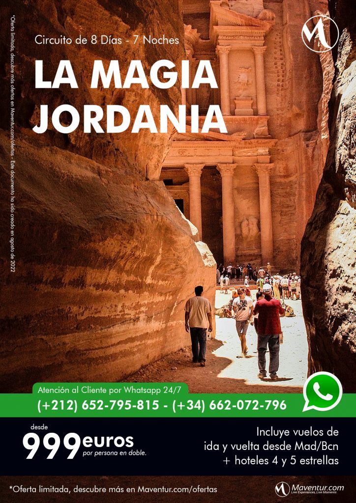 Jordania Clasica 8 dias maventur travel