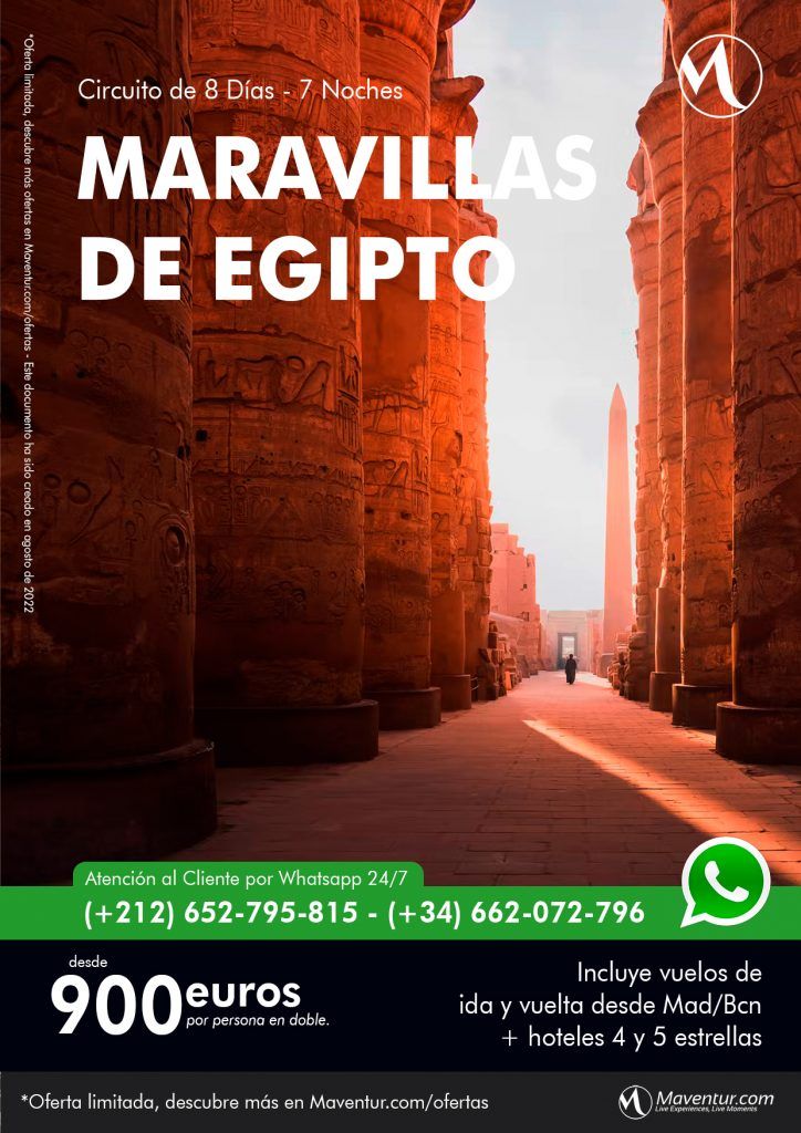 maravillas de egipto maventur travel