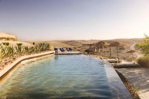 Caravan Agafay Desert Maventur Travel piscina