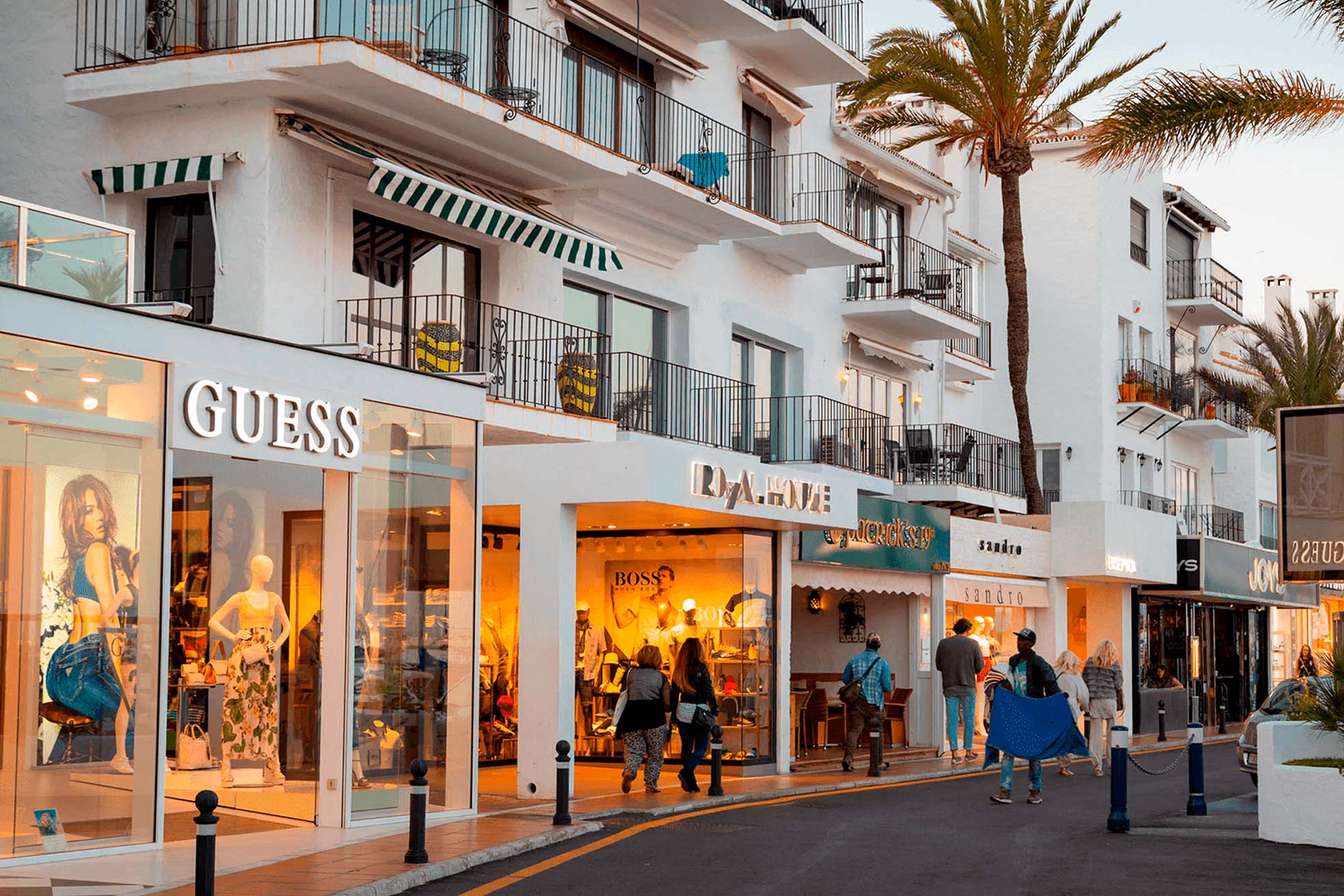 Tiendas de Puerto Banus Marbella