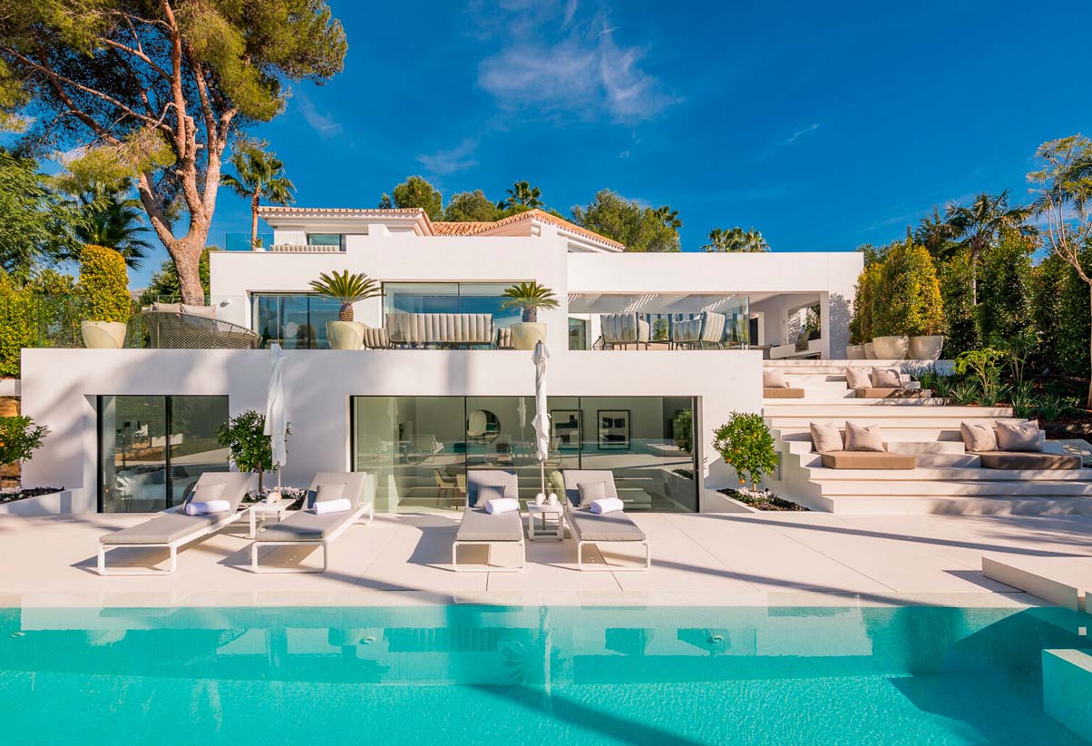 Villas de lujo vacacionales en Marbella Maventur