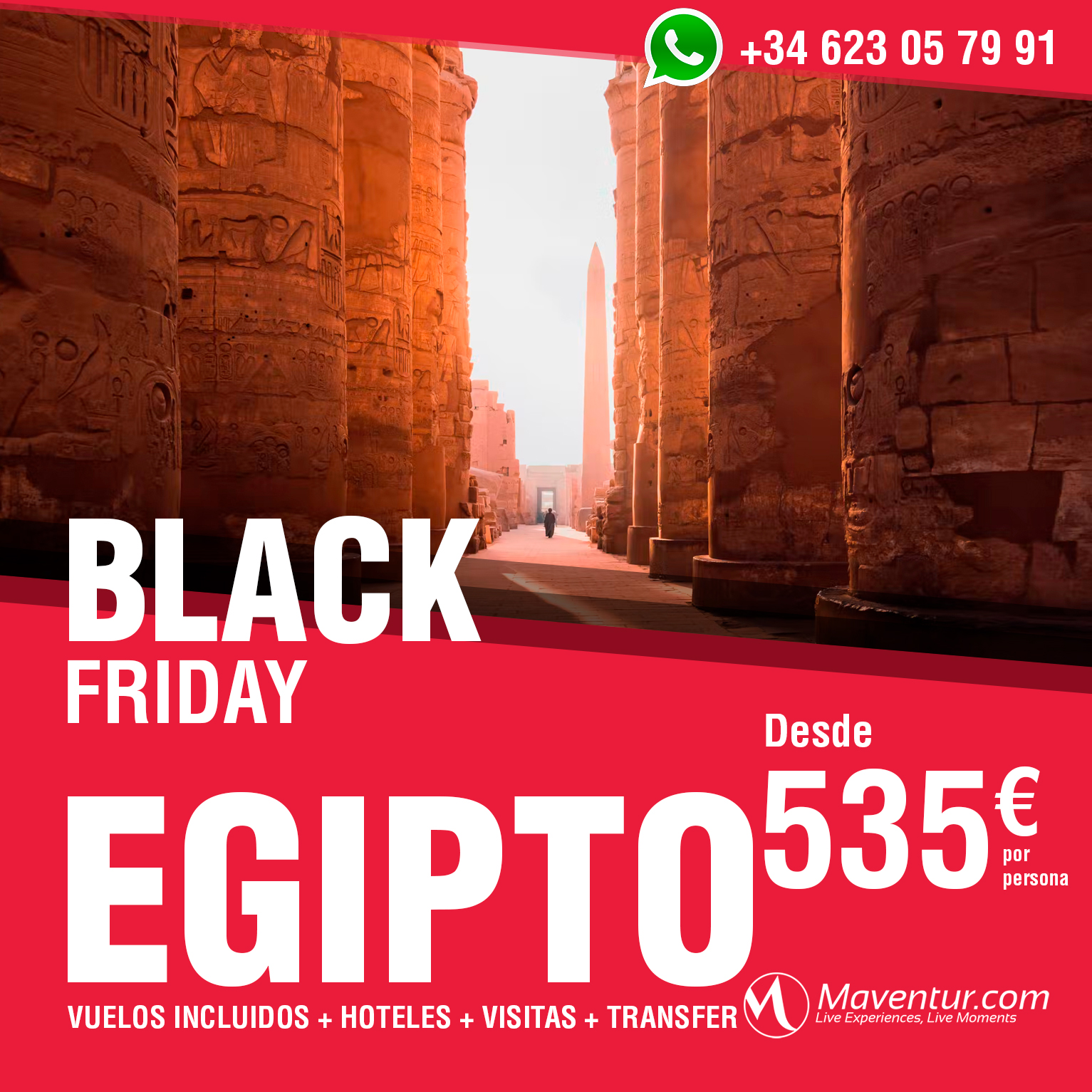 Oferta Black Friday Egipto