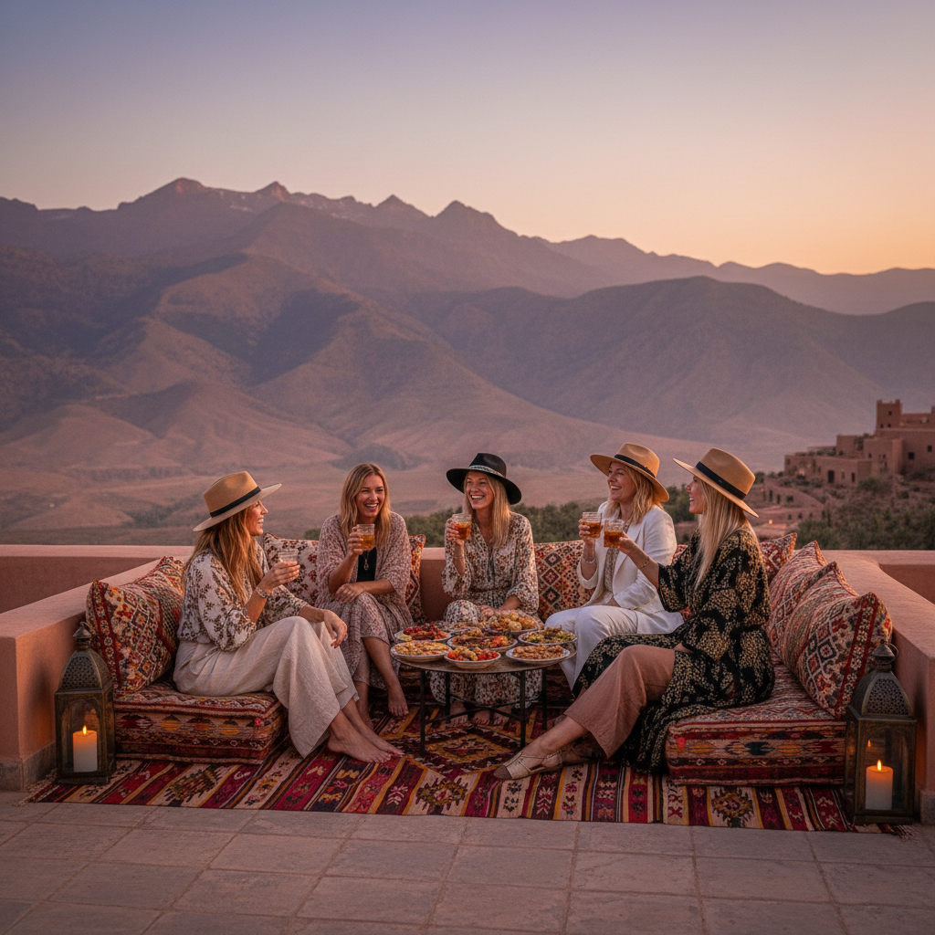 Grupo Mujeres Marruecos Alto Atlas Maventur Travel