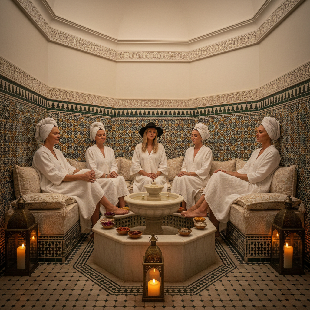 Grupo Mujeres Marruecos Hammam y SPA Maventur Travel
