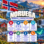 Números de Emergencia de Noruega Números de Emergencia de Noruega